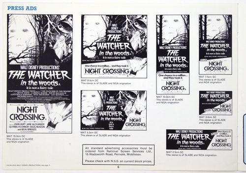 Watcher in the woods pressbook 6