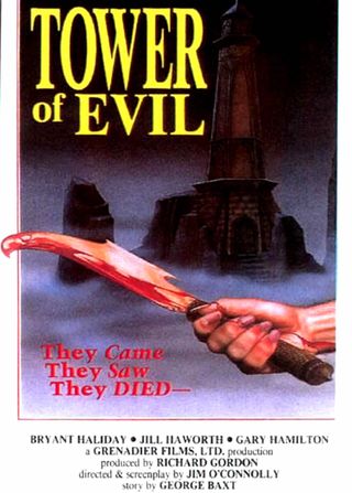 Tower of evil poster