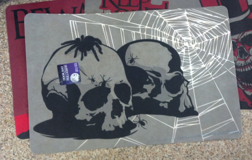 Halloween floor mat