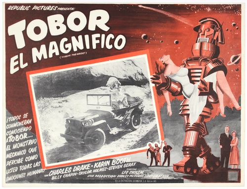 Tobor lobby card