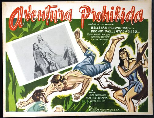 mexican lobby card island of lost women