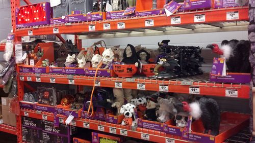 home depot halloween 2015 display