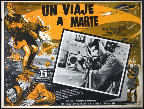 mexican lobby card flash gordon mexican lobby card flash gordon