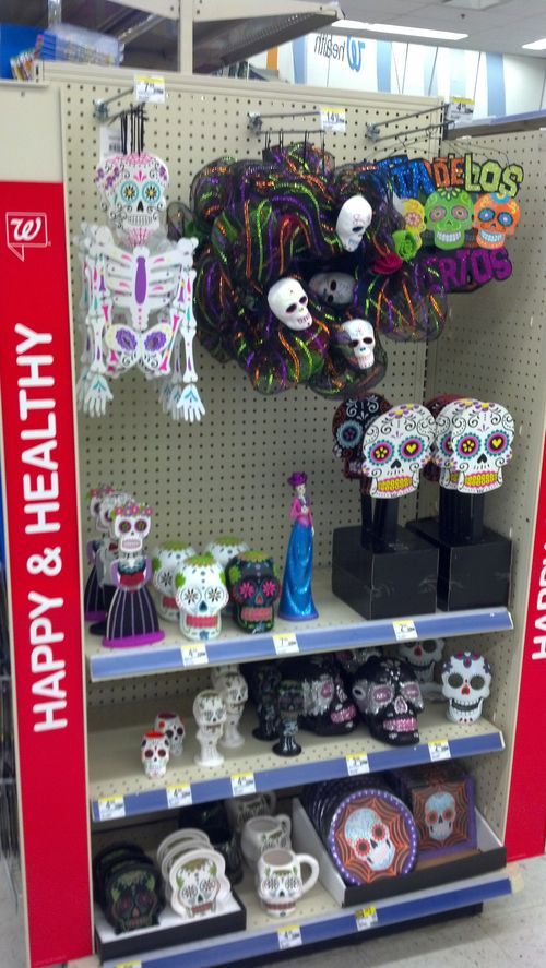 walgreens halloween day of the dead decorations
