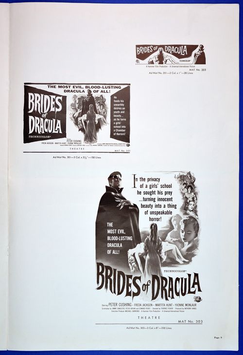 brides of dracula pressbook