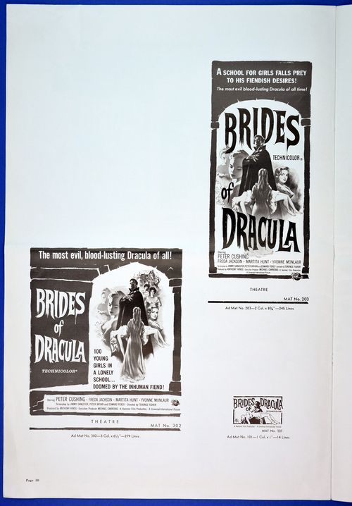 brides of dracula pressbook