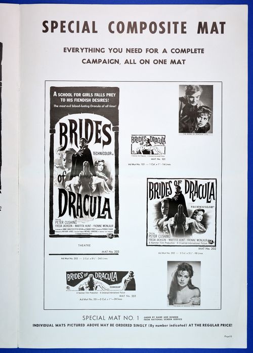 brides of dracula pressbook