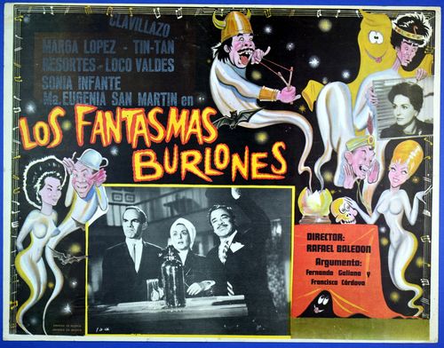 Fantasmas burlones mexican lobby card