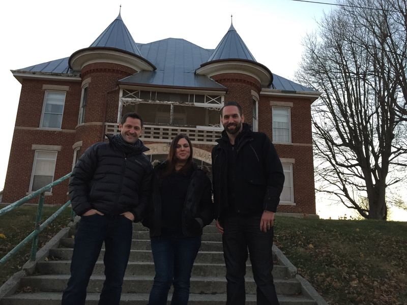 Grant Wilson with Katrina and Nick - Randolph County Infirmiry