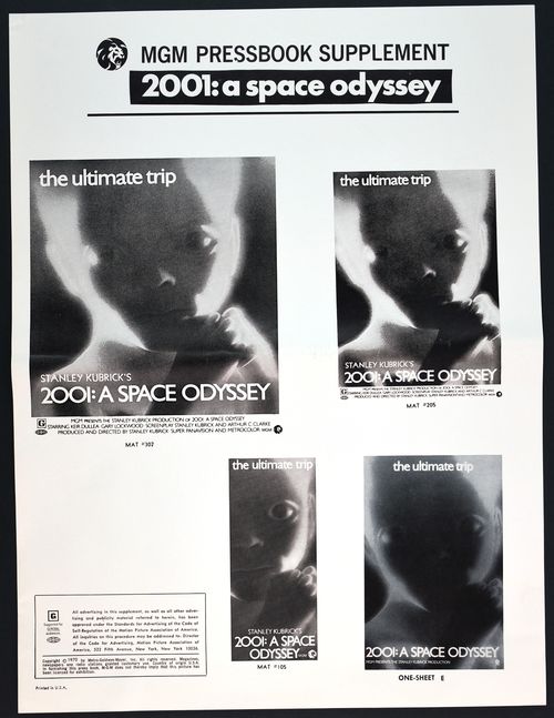 2001 space odyssey pressbook supplement 1