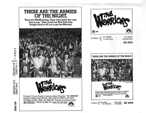 The Warriors Pressbook