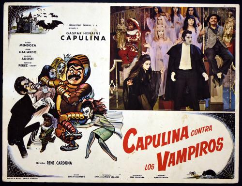 Capulina contra los vampiros lobby card 1