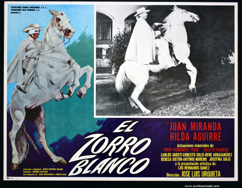 El zorro blanco lobby card