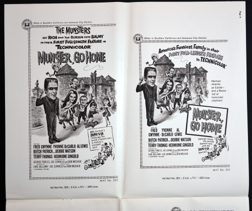 Munster, Go Home Pressbook 01