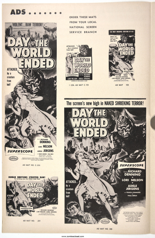Day the World Ended Pressbook 001