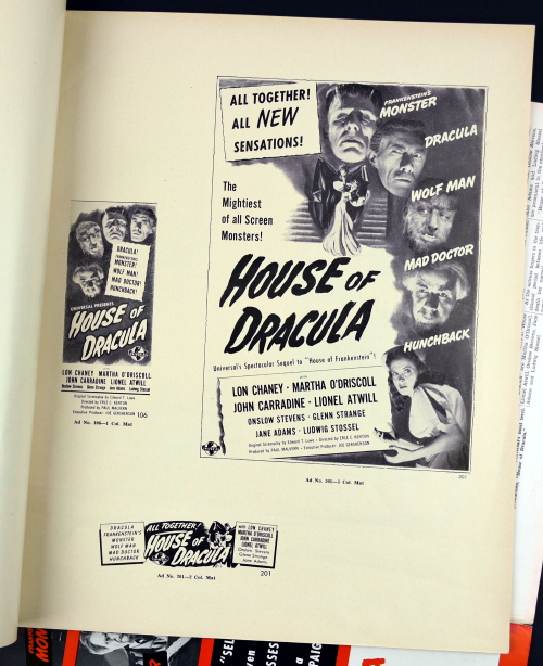 House of Dracula Pressbook 001