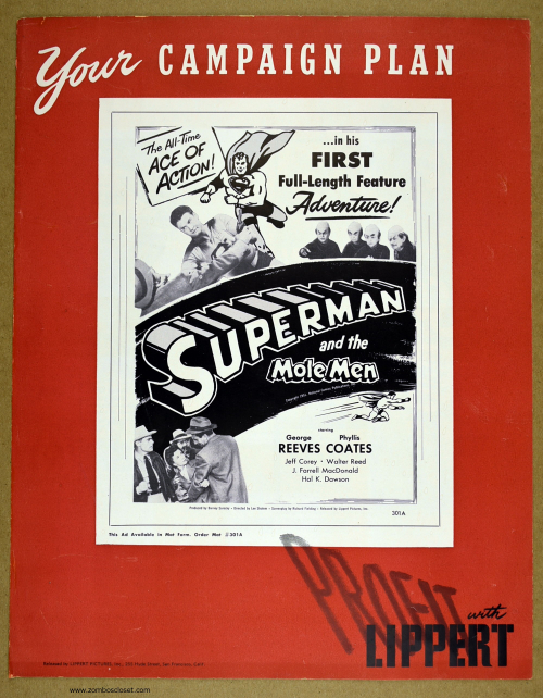 Superman and the Mole Men Pressbook 01