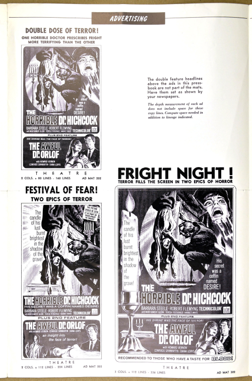 A Night of Fright Pressbook 001