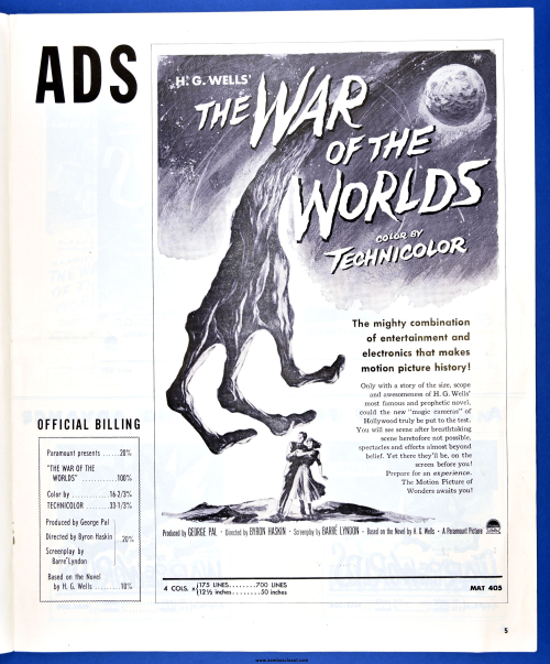 War of the Worlds Pressbook02
