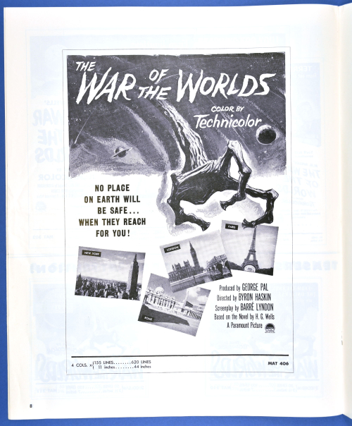 War of the Worlds Pressbook08