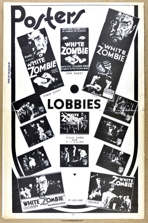 White Zombie pressbook 01