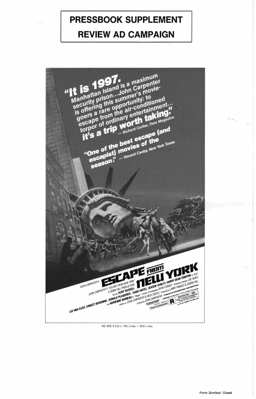 Escape from New York Pressbook_000008