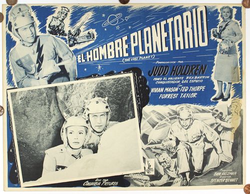 the lost planet lobby card the lost planet lobby card
