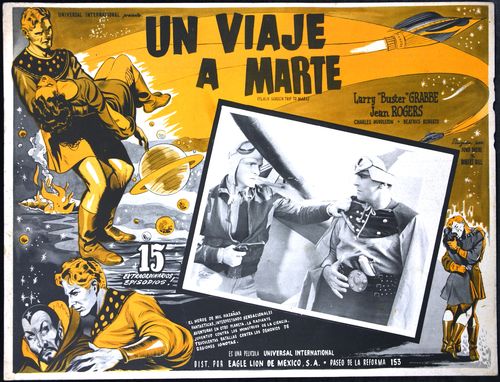 mexican lobby card flash gordon mexican lobby card flash gordon