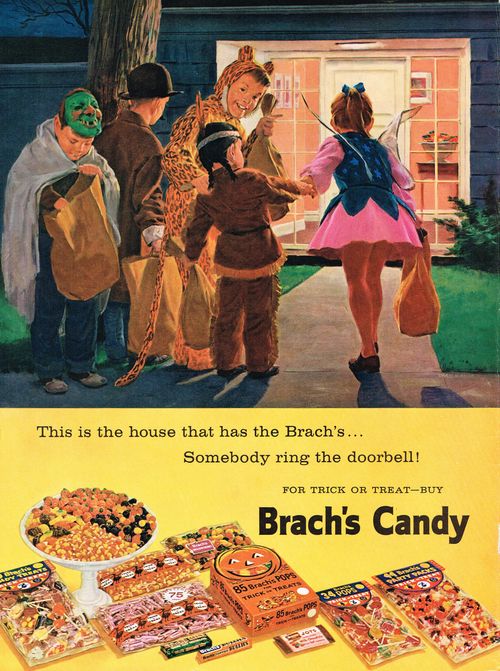 Halloween brachs candy ad