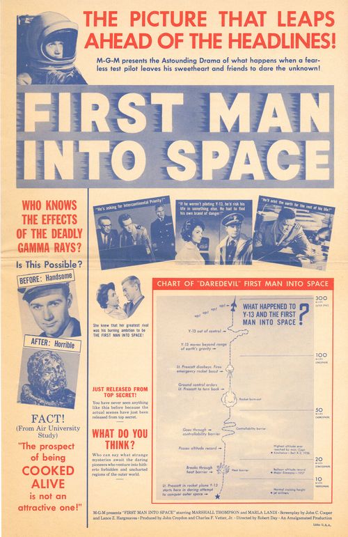 Herald for first man into space movie