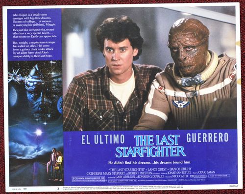 the last starfighter mexican lobby card the last starfighter mexican lobby card