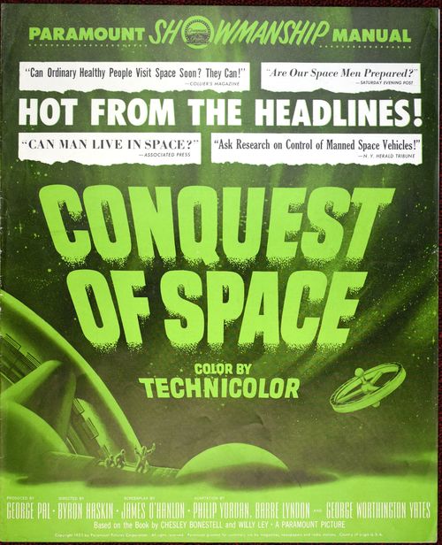 conquest of space pressbook