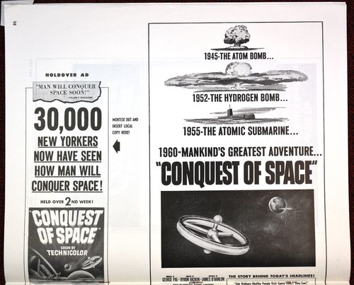 Conquest of space pressbook 10