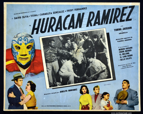 huracan ramirez mexican lobby card