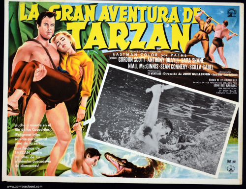 Tarzans Greatest Adventure lobby card