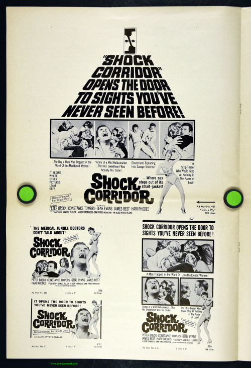 Shock Corridor Pressbook 01