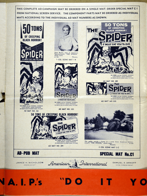 The Spider Pressbook 001