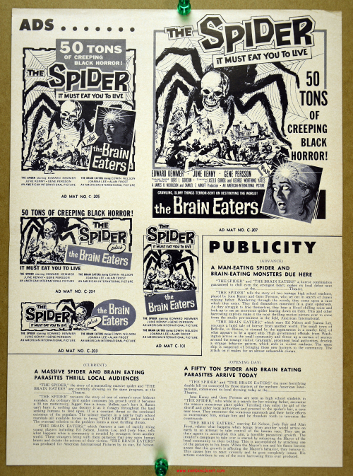 The Spider Pressbook 001