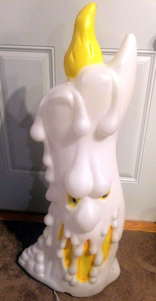 Ghost and cat blow mold