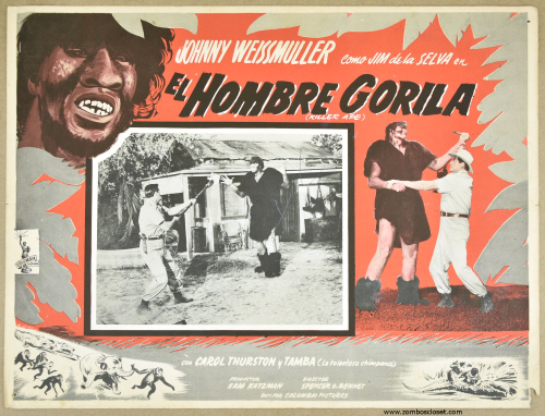 Killer ape lobby card