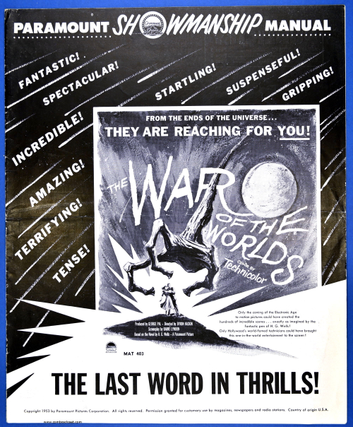 War of the Worlds Pressbook01