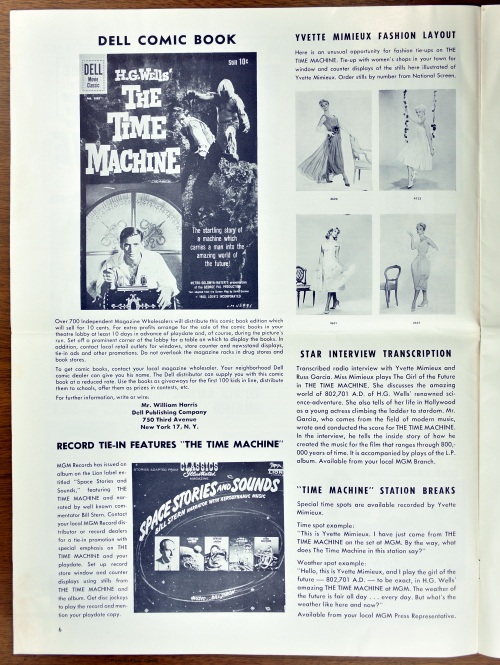 The Time Machine Pressbook 01