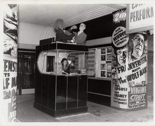 frankenstein theater marquee