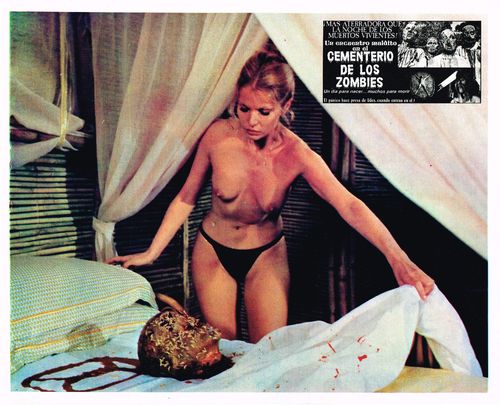 Mexican lobby card zombie