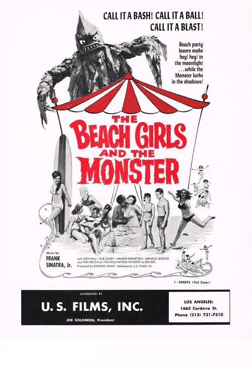 Pressbook beach girls monster 1