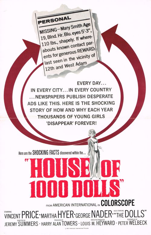 House of 1000 dolls pressbook