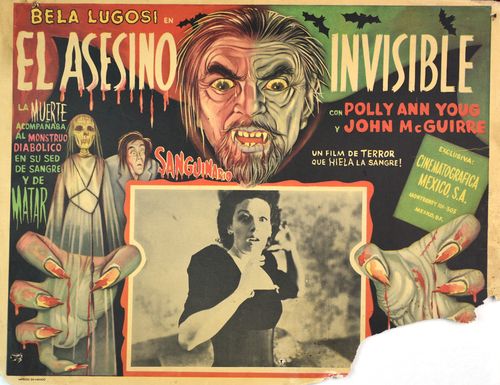 bela lugosi mexican lobby card