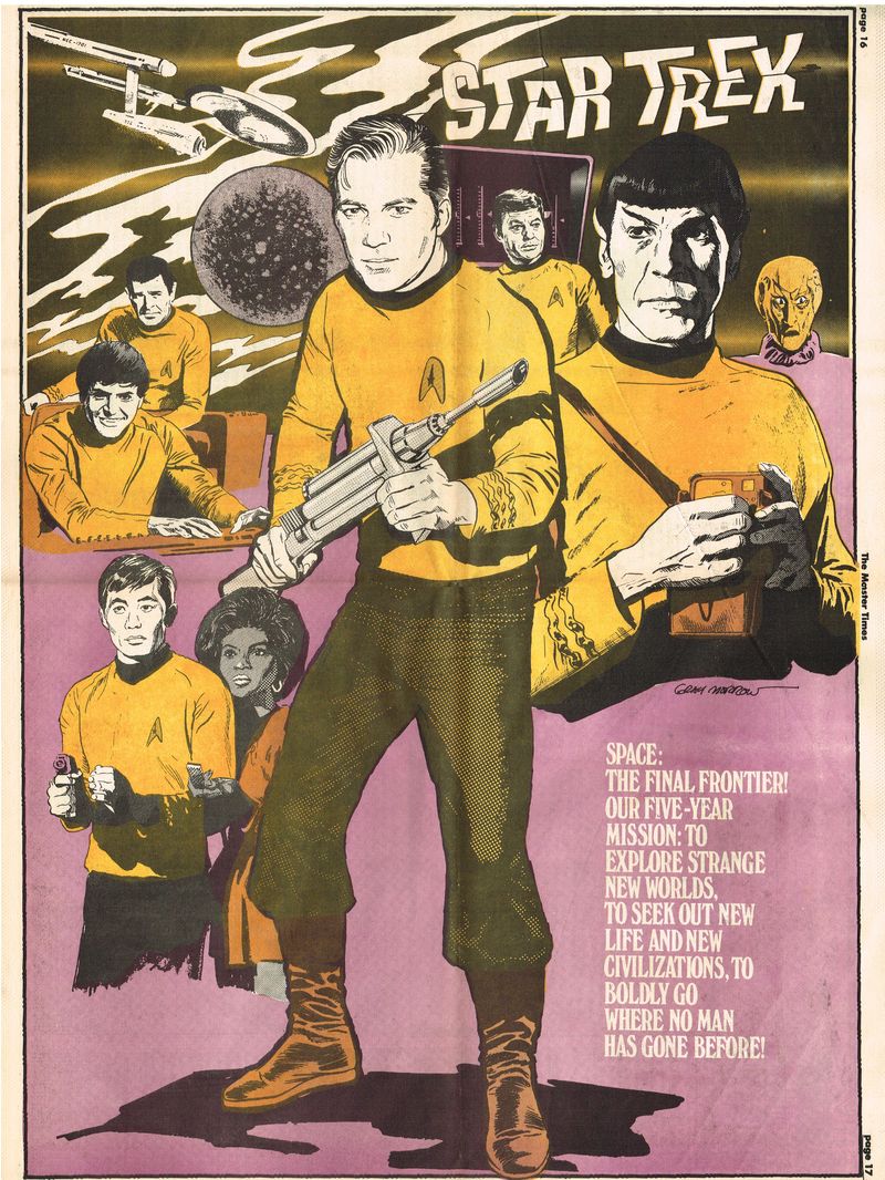 Star trek poster tmt