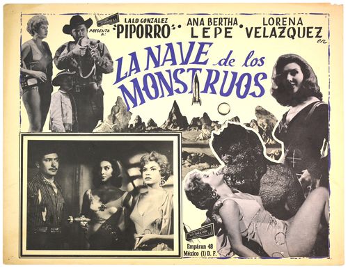ship of monsters mexican lobby card