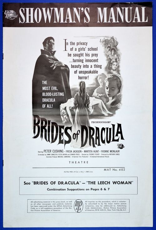 brides of dracula pressbook